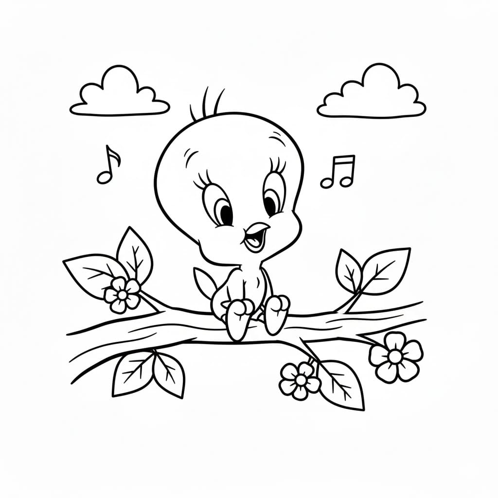 Pip Tegninger til Farvelægning