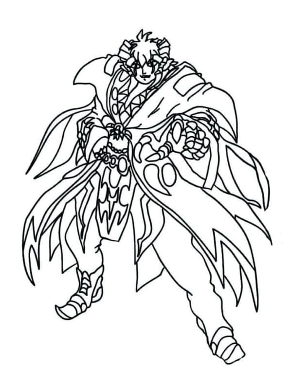 Ridder, vandblok Tegninger til Farvelægning