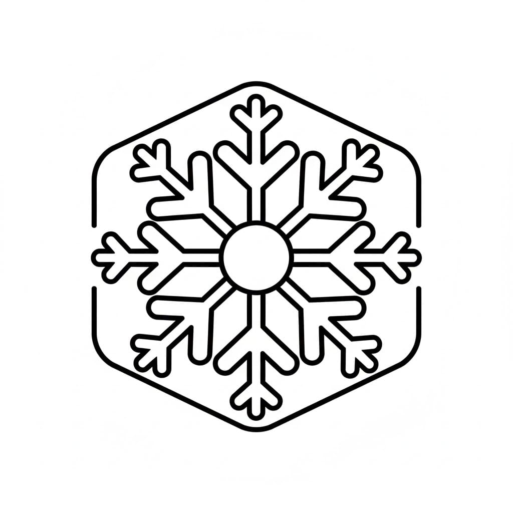 Snefnug meget flot Tegninger til Farvelægning