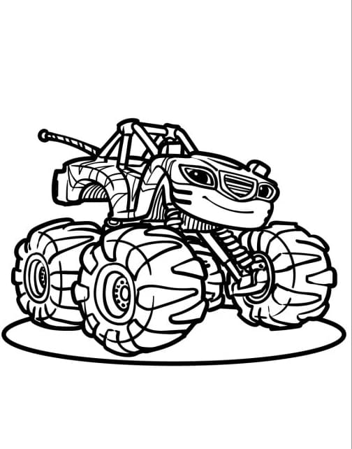 Striber poserer i en spotlight Tegninger til Farvelægning