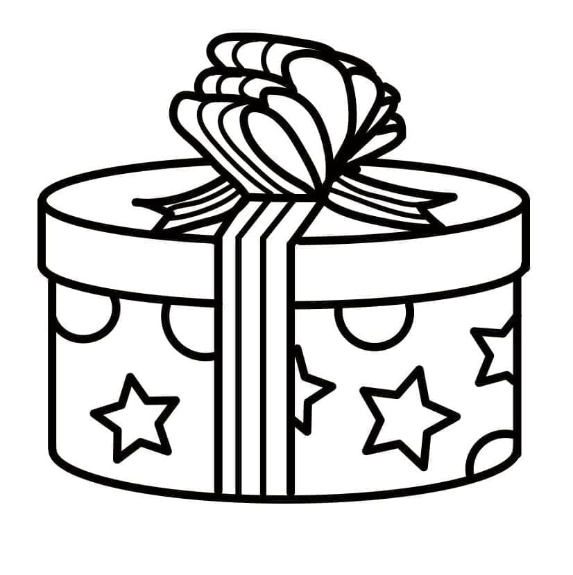 Gratis printbare julegaver Tegninger til Farvelægning