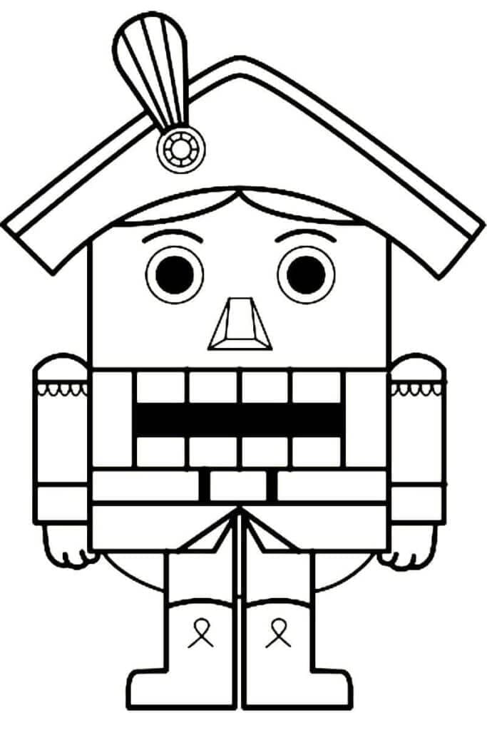 Grundlæggende Nøddeknækkerprins Tegninger til Farvelægning