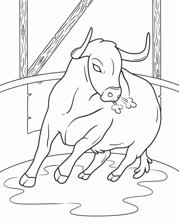 Kamptyr Tegninger til Farvelægning