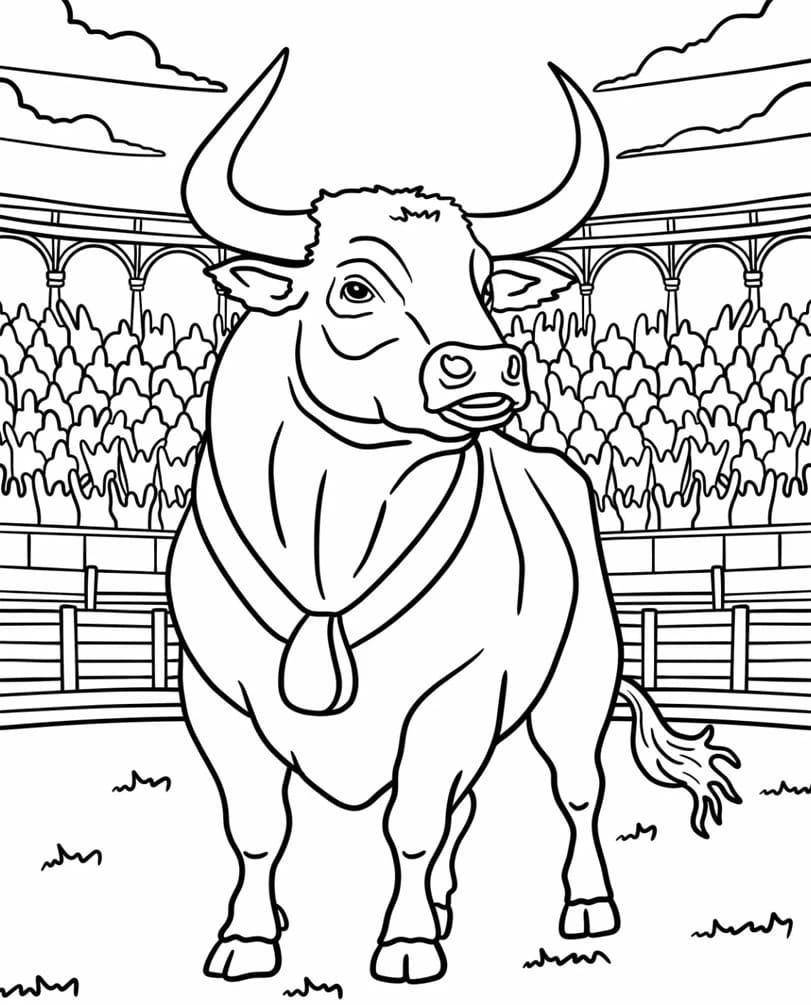 Massiv tyr Tegninger til Farvelægning