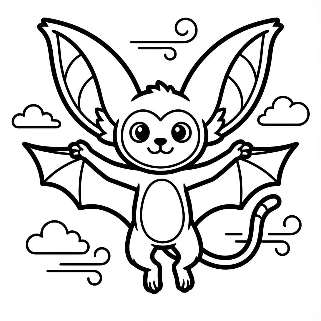 Momo sød Tegninger til Farvelægning