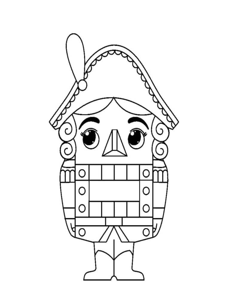 Nøddeknækkerprinsen Tegninger til Farvelægning