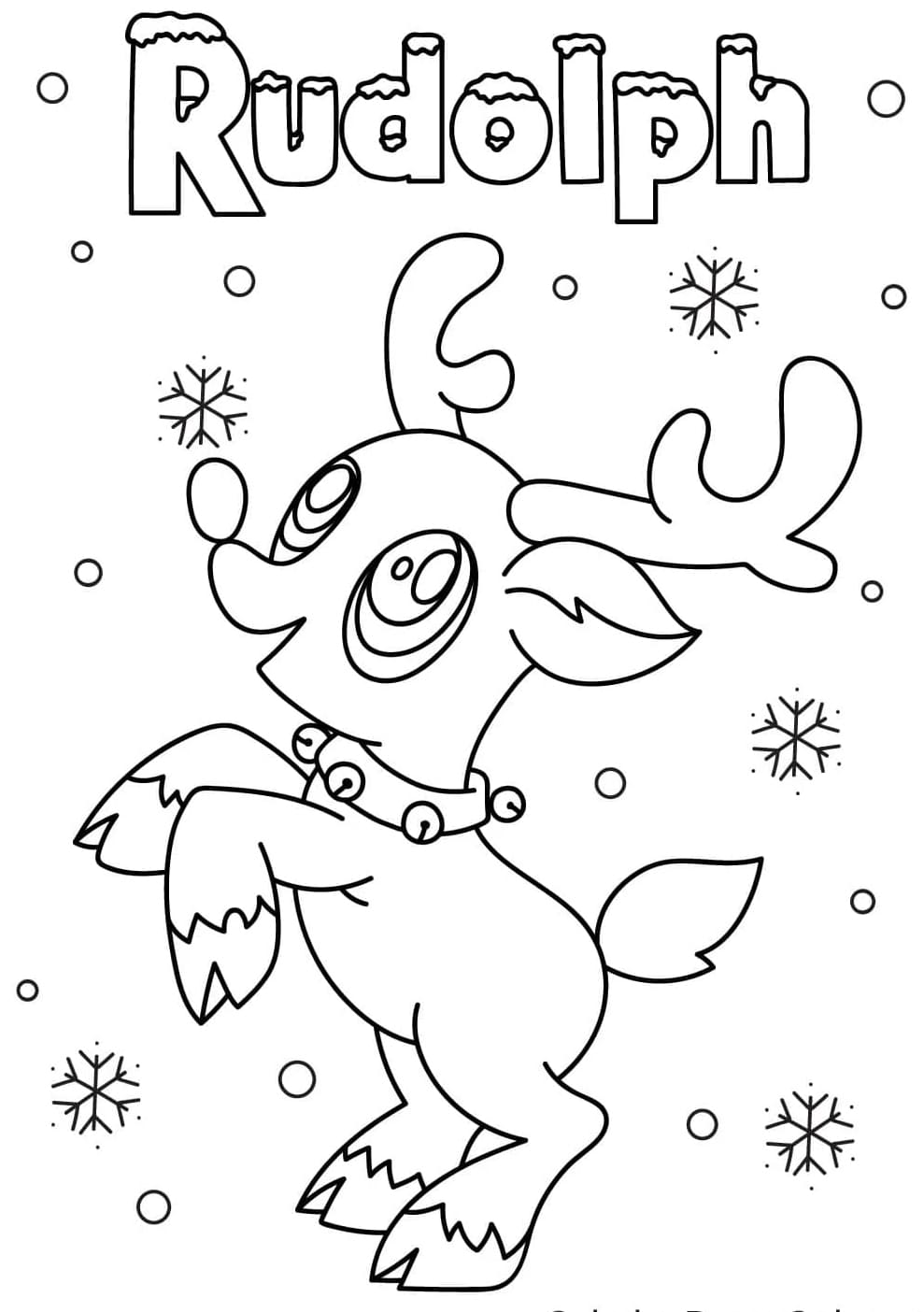 Rudolf Jamming Tegninger til Farvelægning