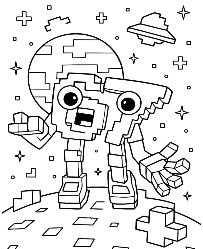 67 Brainrot flyvende Tegninger til Farvelægning