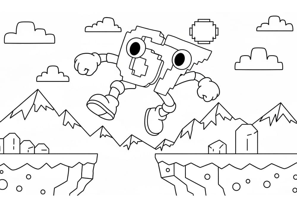 Animeret 67 Brainrot Tegninger til Farvelægning