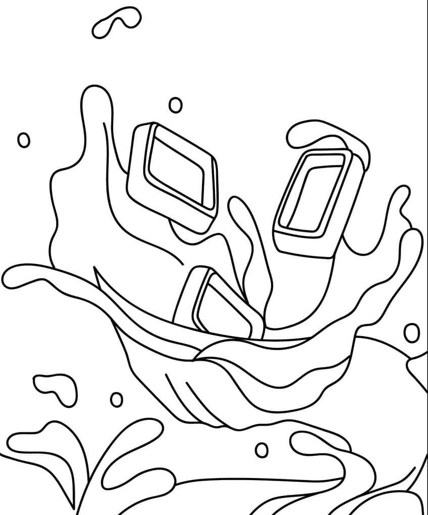 Chokolade og mælk Tegninger til Farvelægning