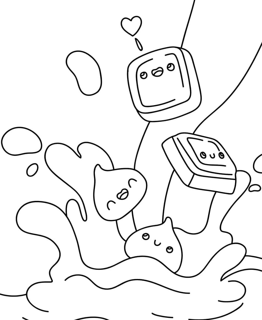 Chokolade sød Tegninger til Farvelægning