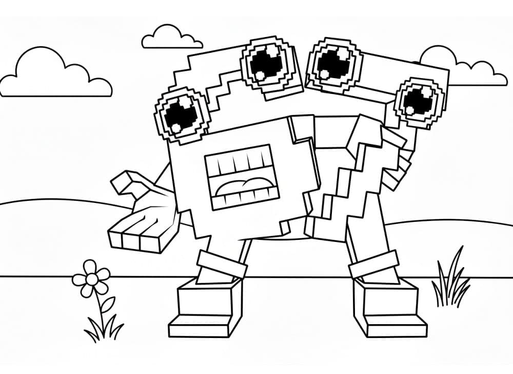 Gratis 67 Brainrot Tegninger til Farvelægning