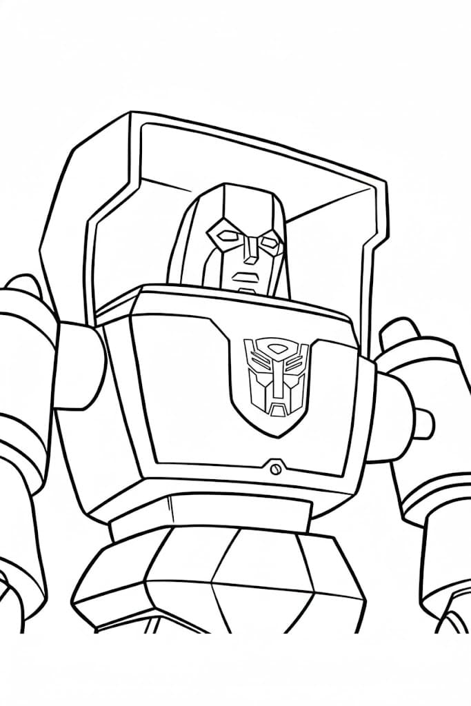 Huffer Tegninger til Farvelægning