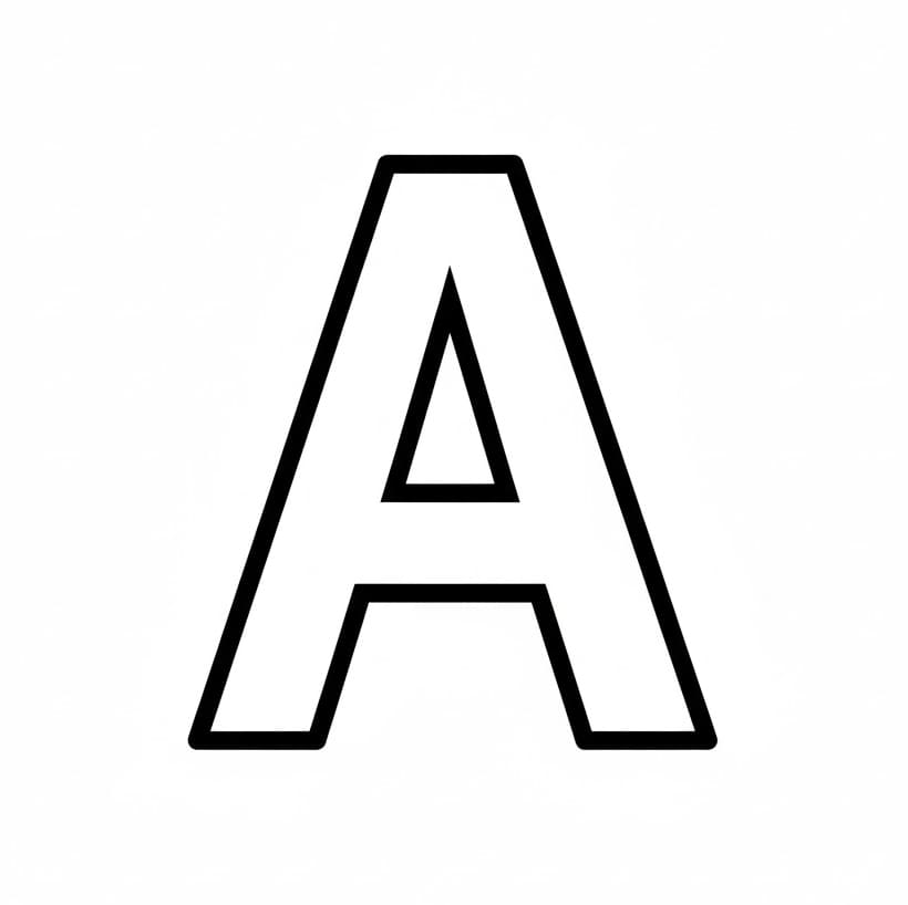 Kuld A normalt Tegninger til Farvelægning