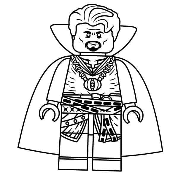 LEGO Doctor Strange Sød Tegninger til Farvelægning