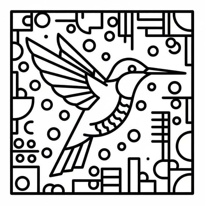 Mosaik printbar Tegninger til Farvelægning