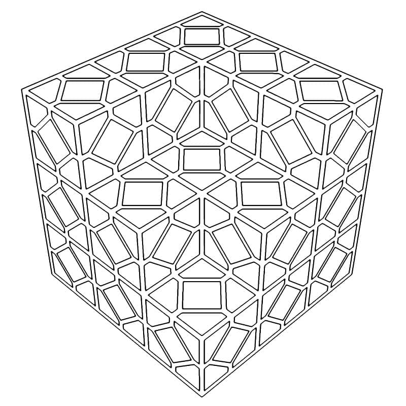 Mosaikterning Tegninger til Farvelægning