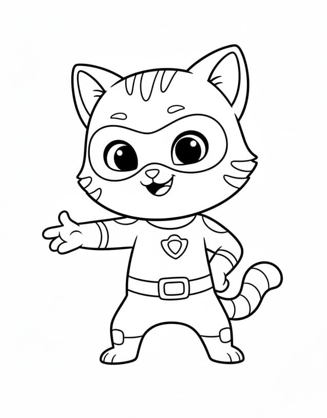 Superkillinger forbløffende Tegninger til Farvelægning