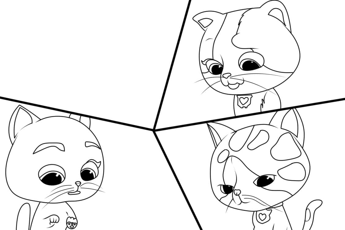 Superkillinger printbare Tegninger til Farvelægning