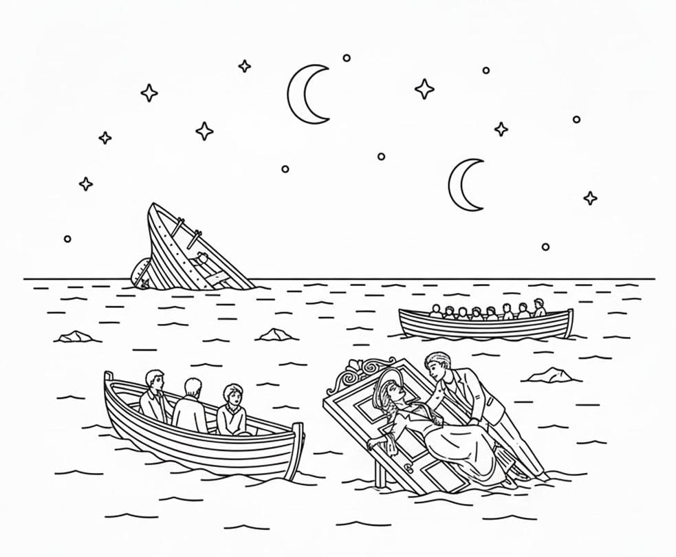 Kamp for overlevelse Tegninger til Farvelægning