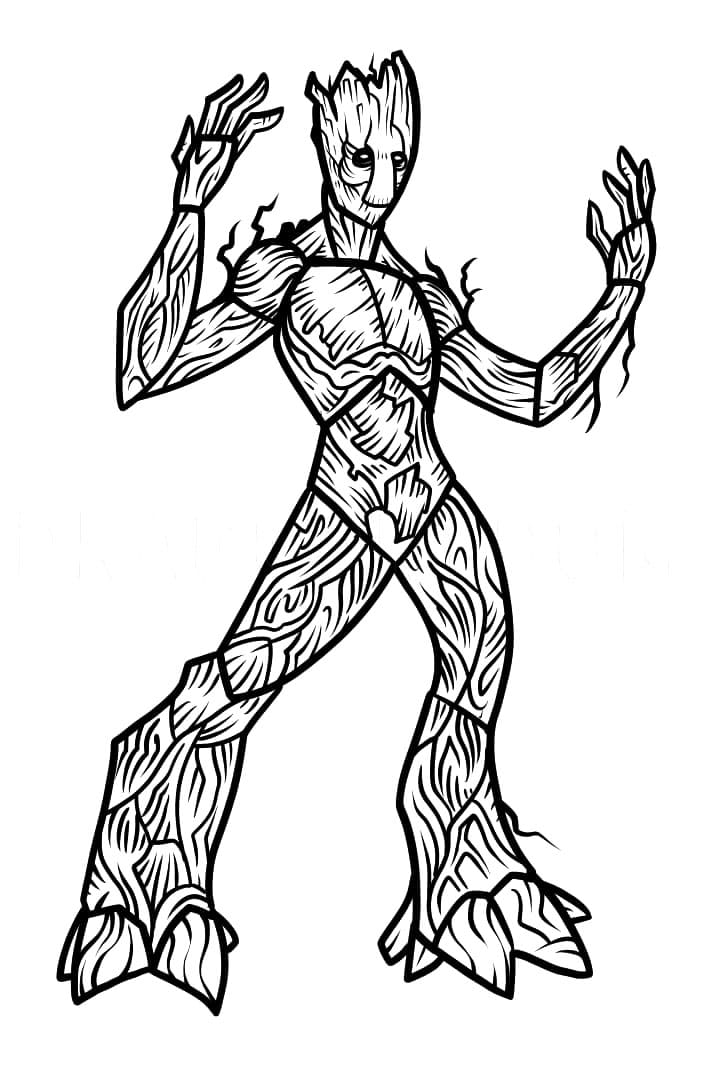 Afkøle Groot Tegninger til Farvelægning