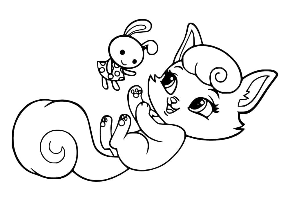 Drømmende fra Palace Pets Tegninger til Farvelægning