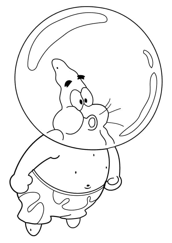 Patrick stjerne sjov Tegninger til Farvelægning