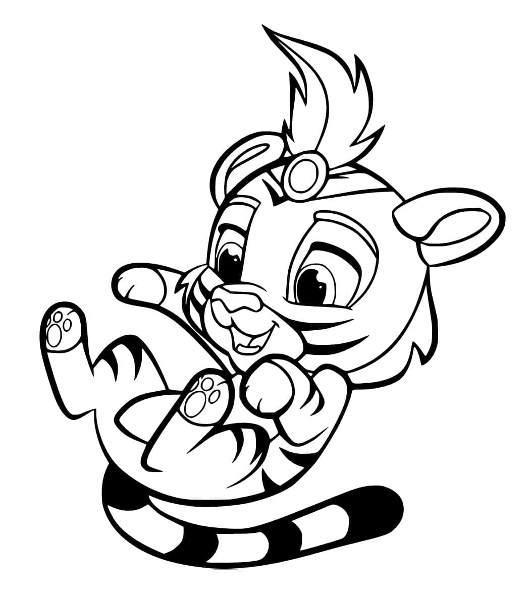 Sultan Palace Pets Tegninger til Farvelægning