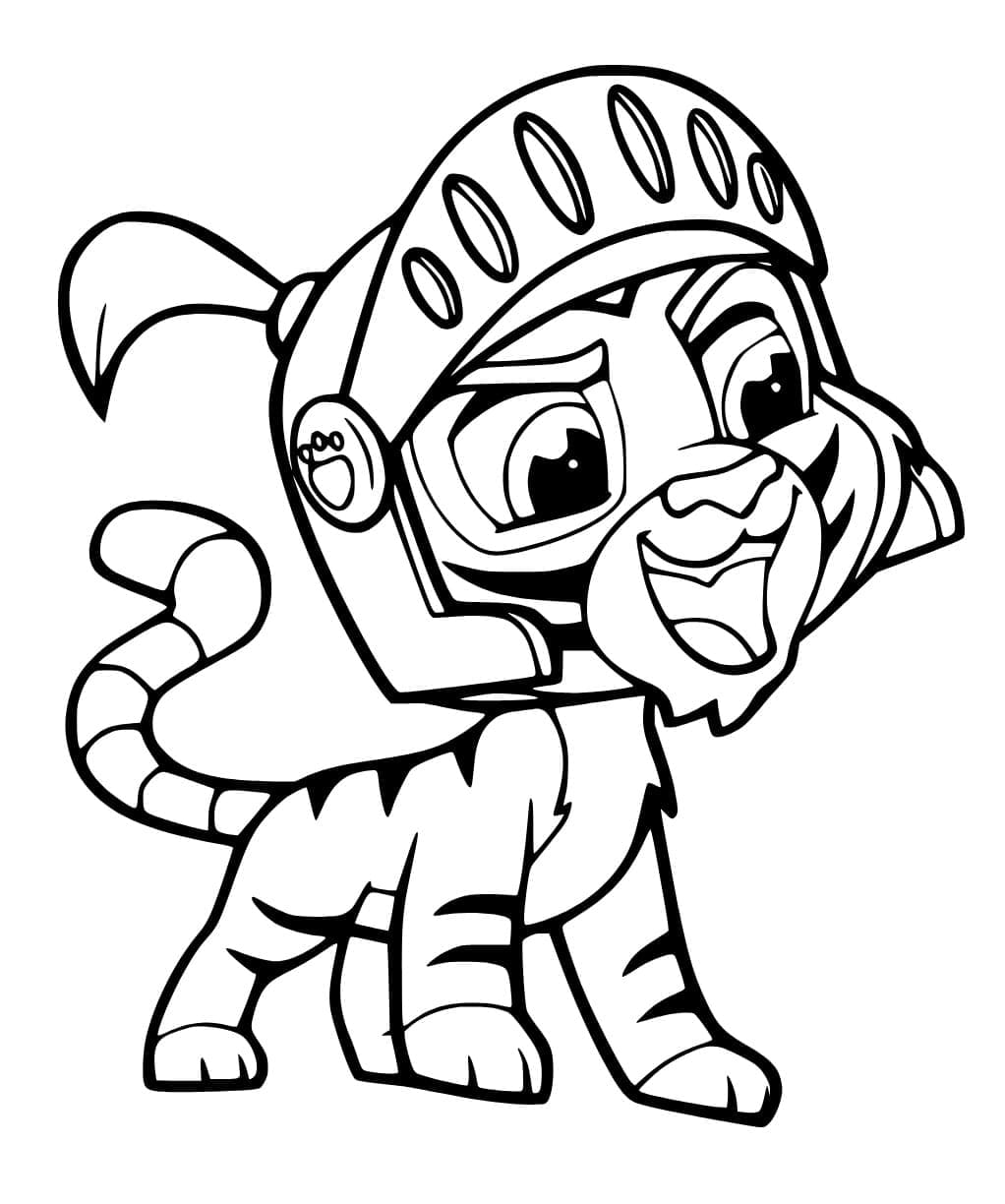 Sultanen i Palace Pets Tegninger til Farvelægning