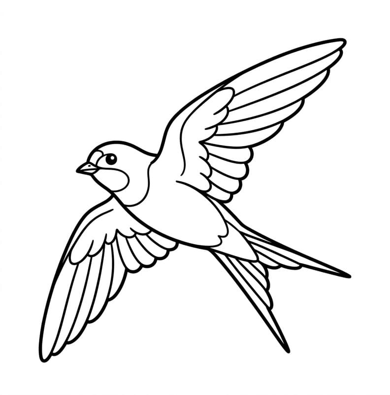 Blid bevægelse Tegninger til Farvelægning