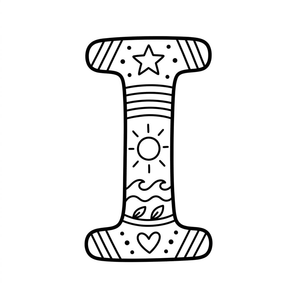 Brev I revet papir Tegninger til Farvelægning