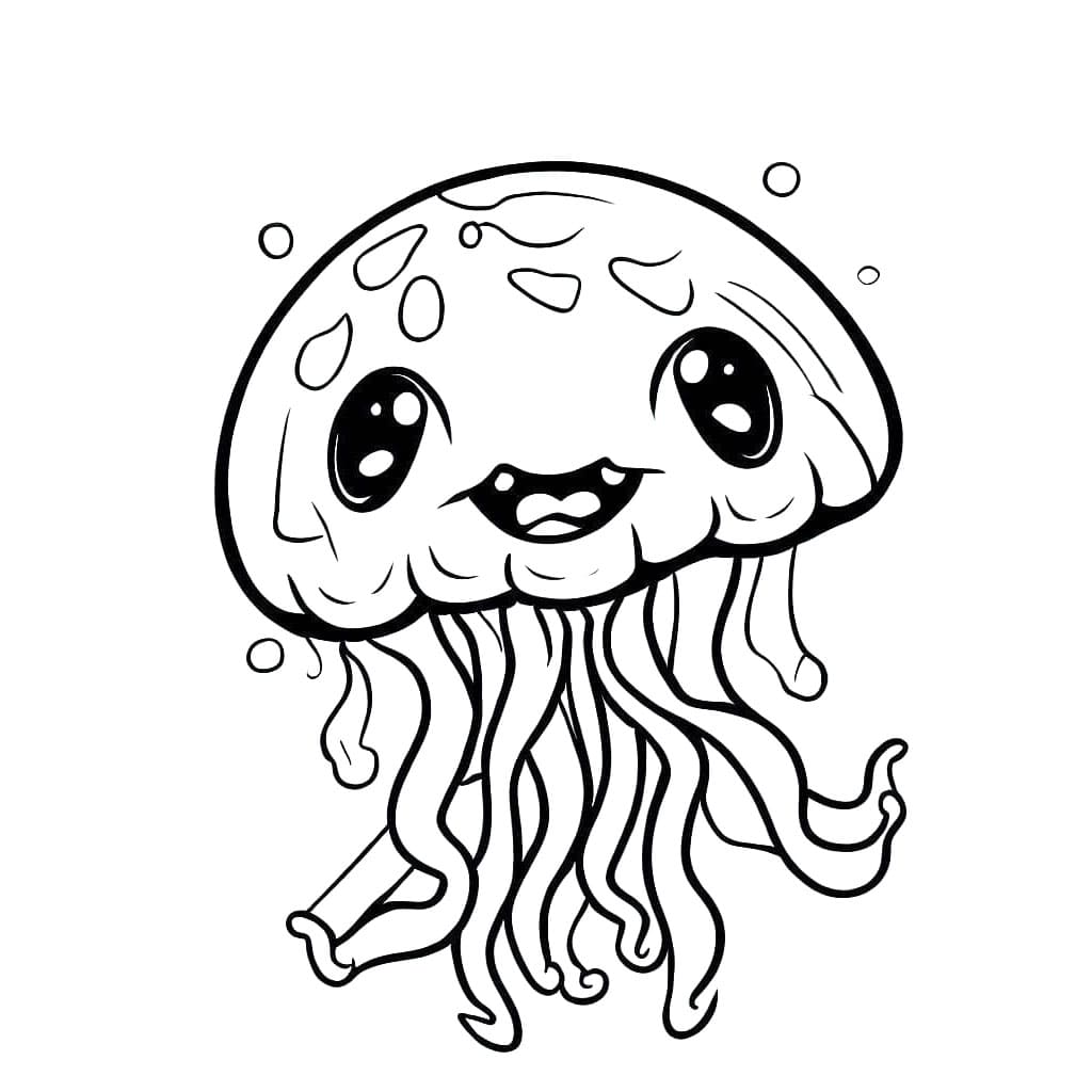 En sjov vandmand Tegninger til Farvelægning