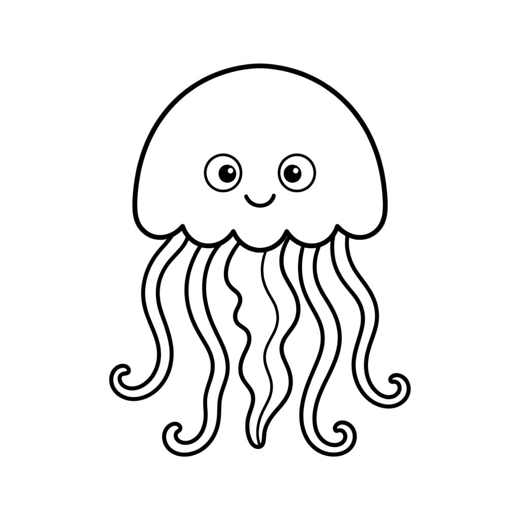 Glad Vandmand gratis Tegninger til Farvelægning