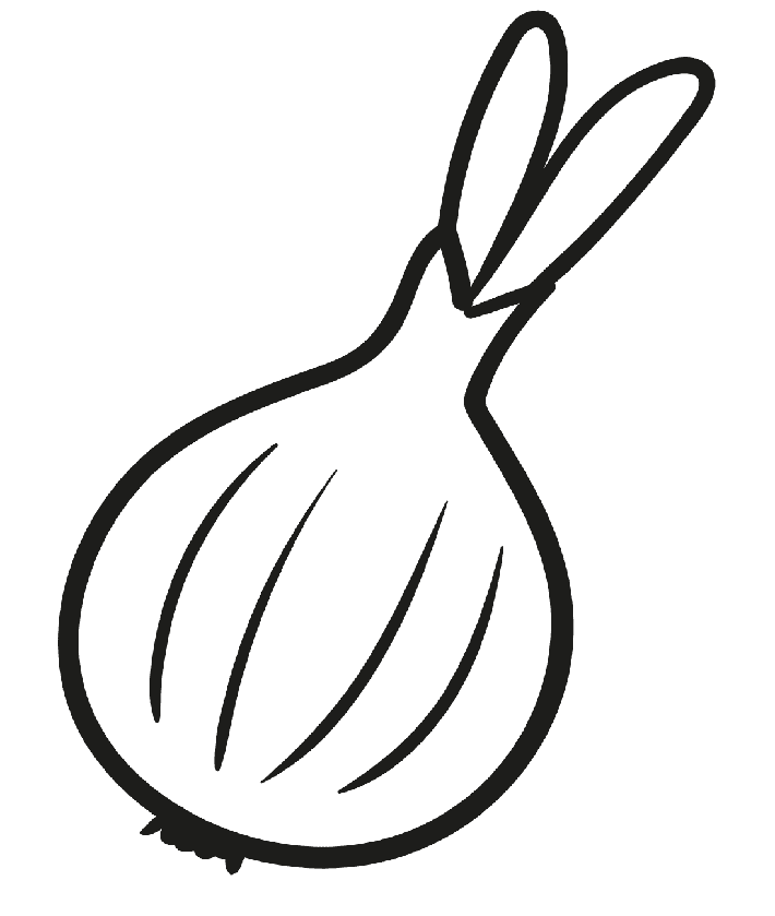 Gratis løg Tegninger til Farvelægning