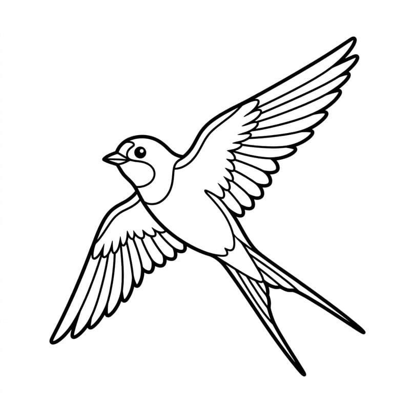 Klar til flugt Tegninger til Farvelægning