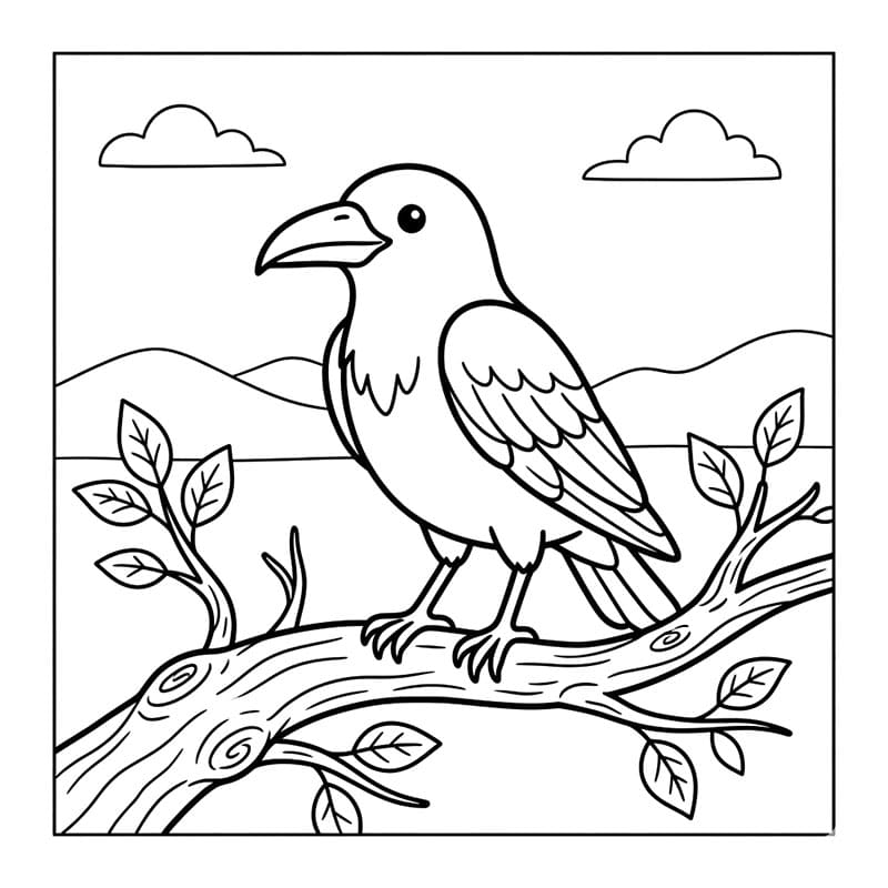 Kragetryk Tegninger til Farvelægning