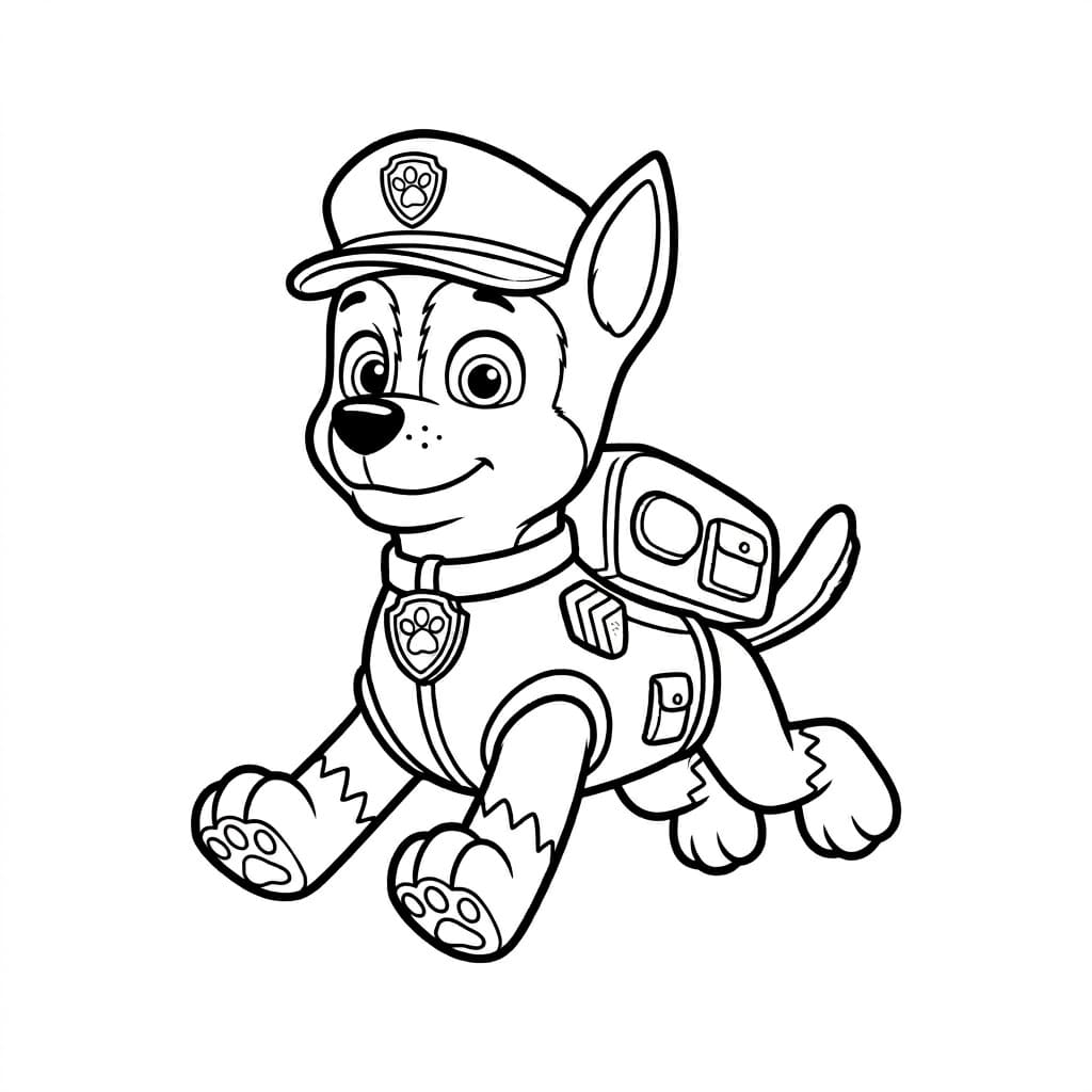 Legende Chase Tegninger til Farvelægning