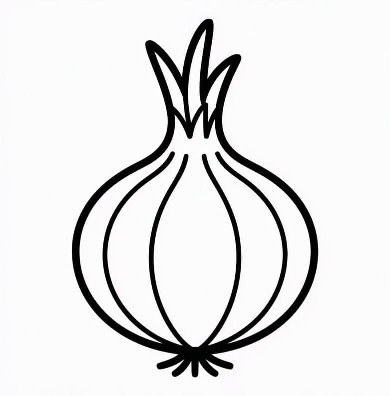 Løg meget nemt Tegninger til Farvelægning