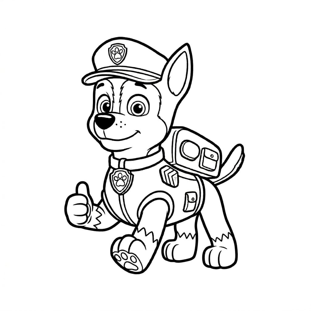 Sejr Chase Tegninger til Farvelægning