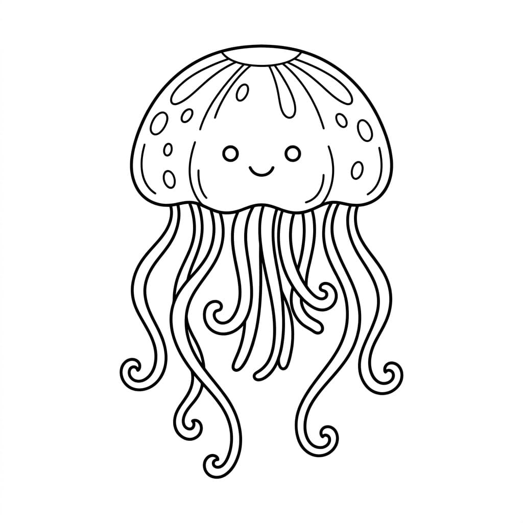 Sjov Vandmand Tegninger til Farvelægning