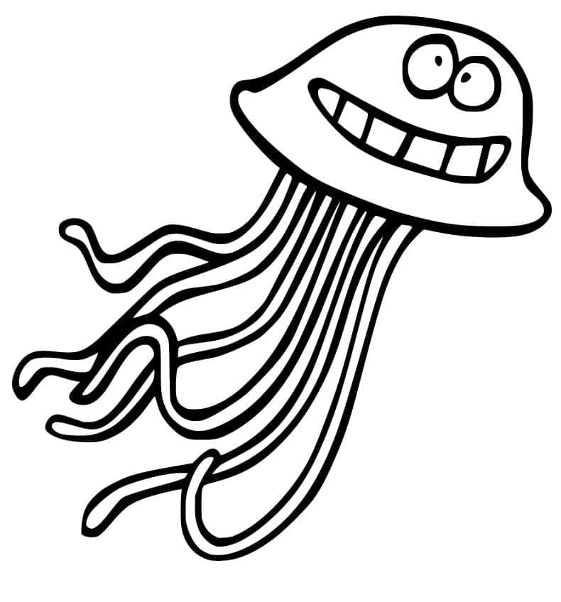 Sjove vandmænd gratis Tegninger til Farvelægning