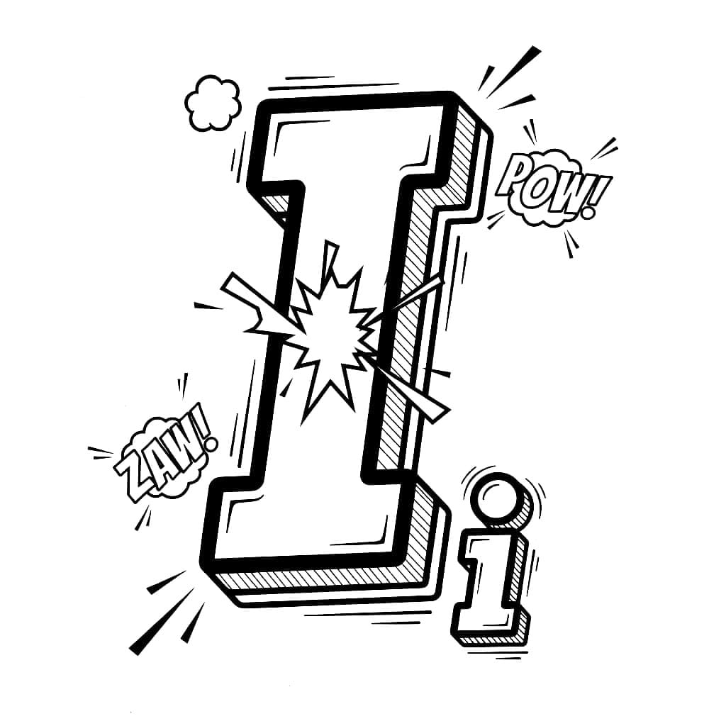 Tegneseriebrev I Tegninger til Farvelægning