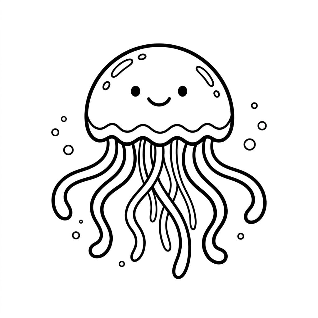 Vandmand Tegninger til Farvelægning