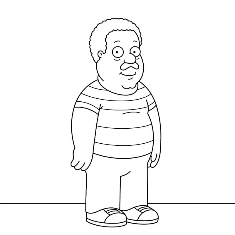 Cleveland Brown Tegninger til Farvelægning