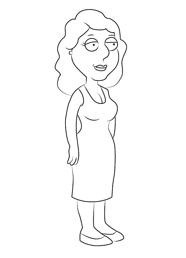 Family Guy Bonnie Tegninger til Farvelægning