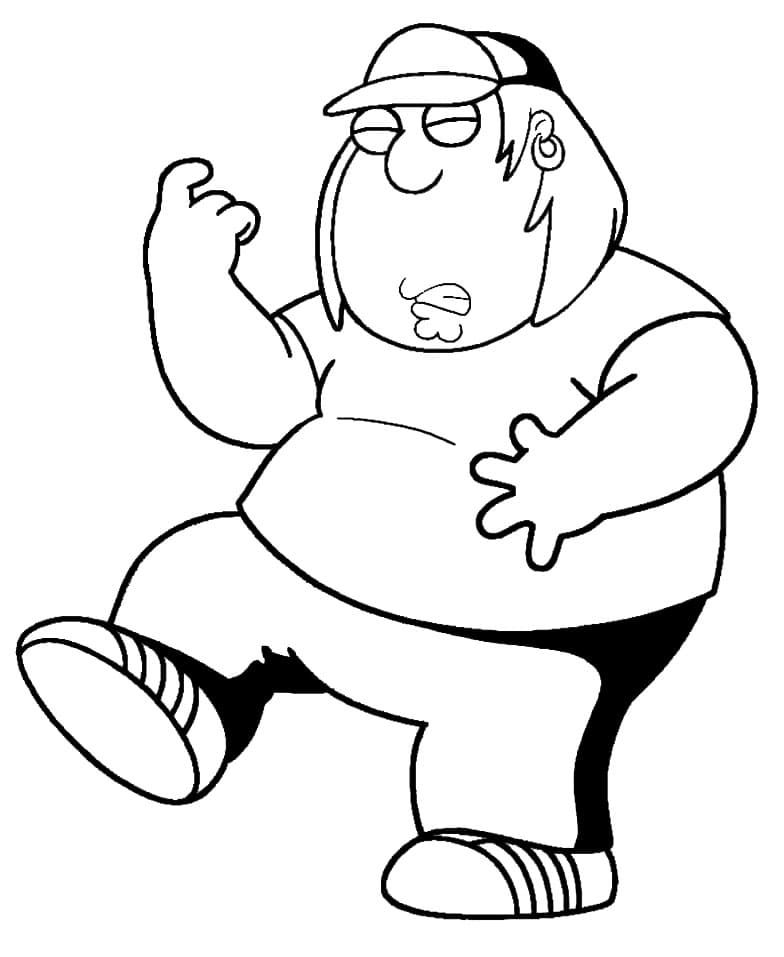 Family Guy Chris Griffin Tegninger til Farvelægning