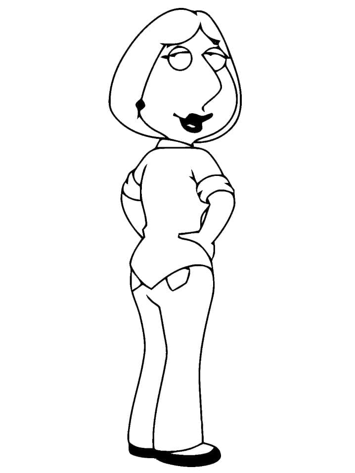 Family Guy Lois Griffin Tegninger til Farvelægning