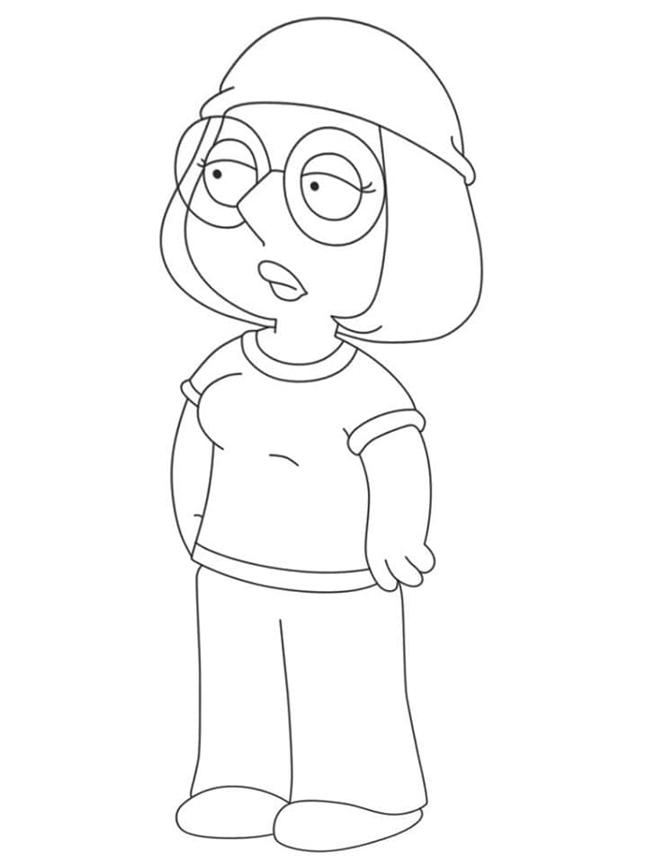 Family Guy Meg Griffin Tegninger til Farvelægning