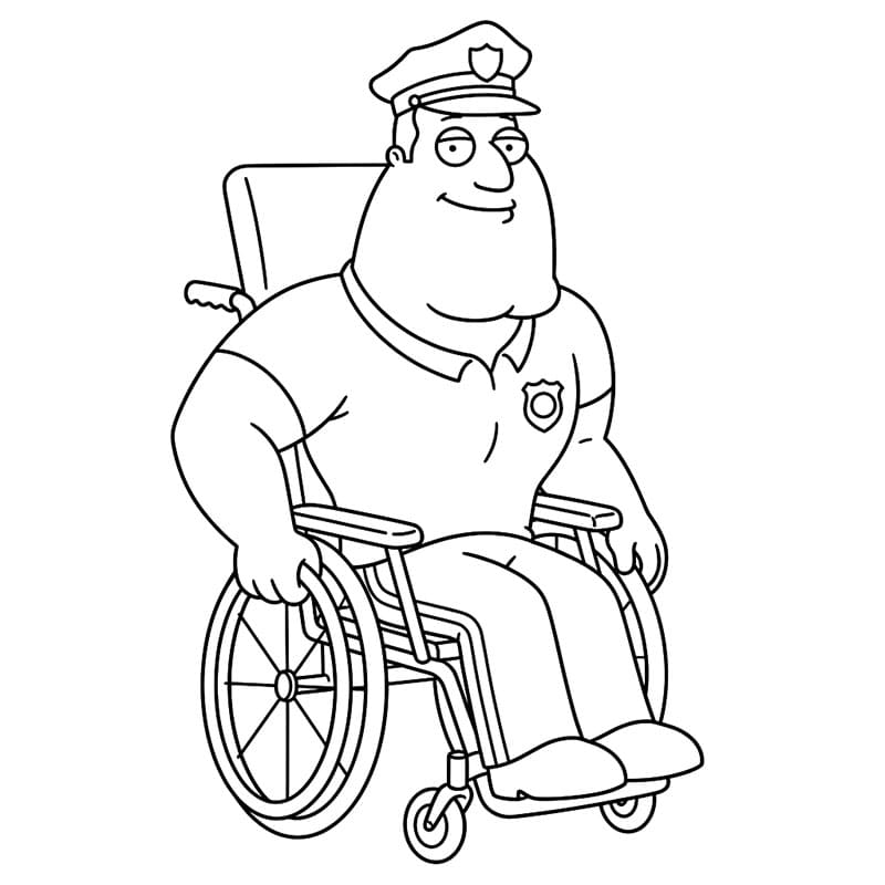 Joe Swanson Tegninger til Farvelægning