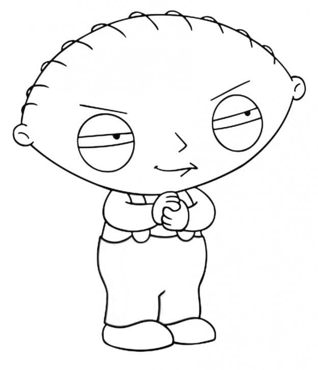 Onde Stewie Griffin Tegninger til Farvelægning